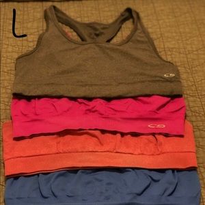 Size L sports Bras